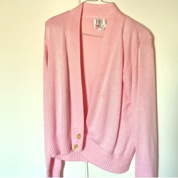 FIA ITALIA Sweaters - Pink cardigan / FIA ITALIA